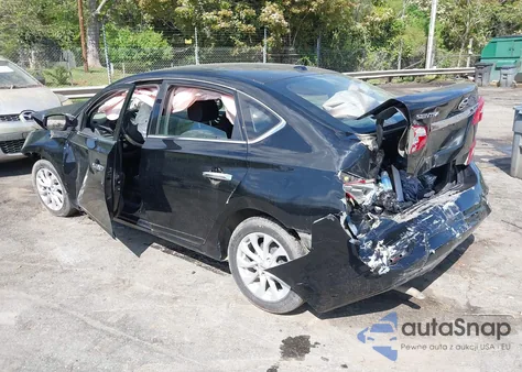 2018 Nissan Sentra Sv z USA, uszkodzony, nr VIN 3N1AB7AP1JL646318